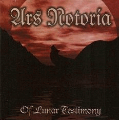 Ars Notoria (BRA) : Of Lunar Testimony